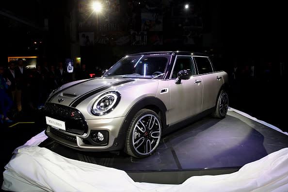 The new MINI Clubman is up for estate car of the year (Getty)