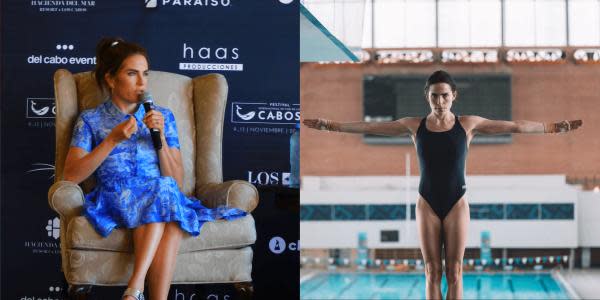 Los Cabos 2022 | Karla Souza entrenó por años para hacer sus propios clavados en La Caída