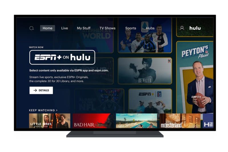 ESPN+ and bundles will increase later this year along with other streaming services. Photo courtesy of Hulu