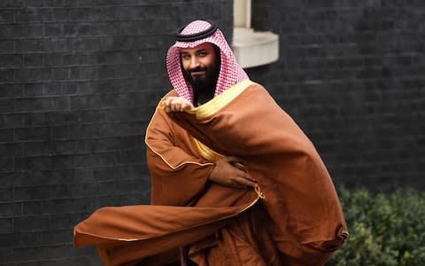 Neom is the ambition of Mohammed bin Salman - Credit: Victoria Jones/PA Wire