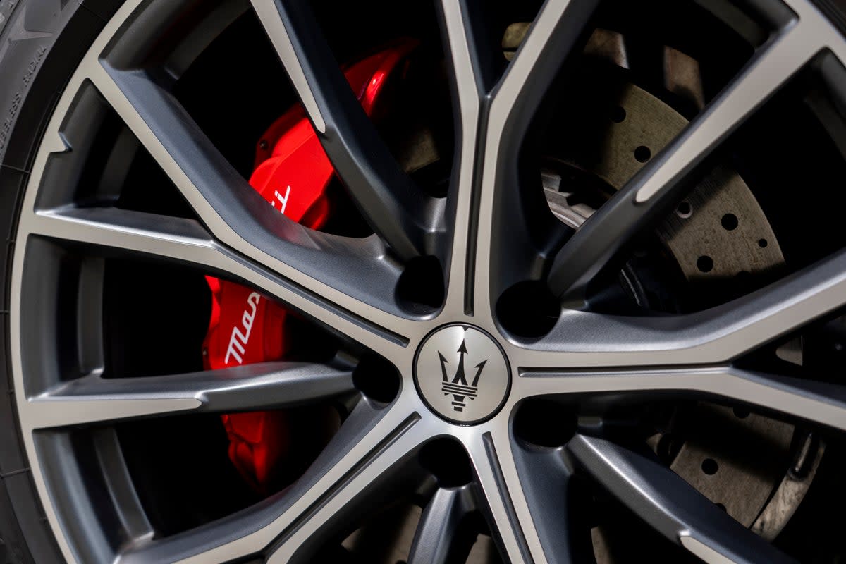 Finishing touches: Trident detailing elevates the model (Maserati)