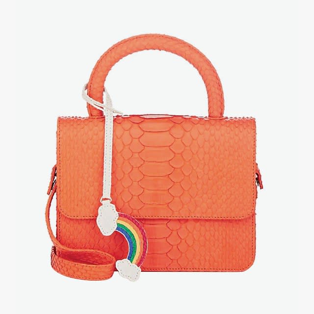 Gelareh Mizrahi Python Top-Handle Satchel, $550, barneys.com