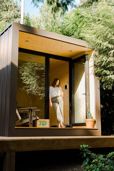 The modularity championed by aux box refers to its method of constructing prefabs, which helps to minimize construction time, cost, and its environmental impact.