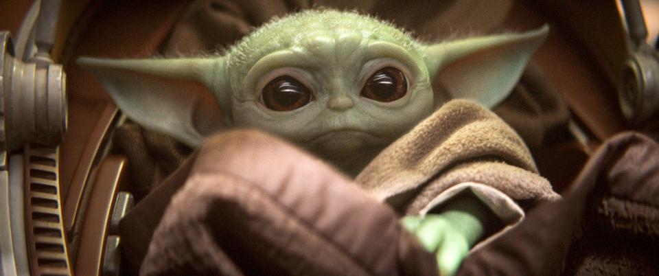 Baby Yoda reveal, The Mandalorian