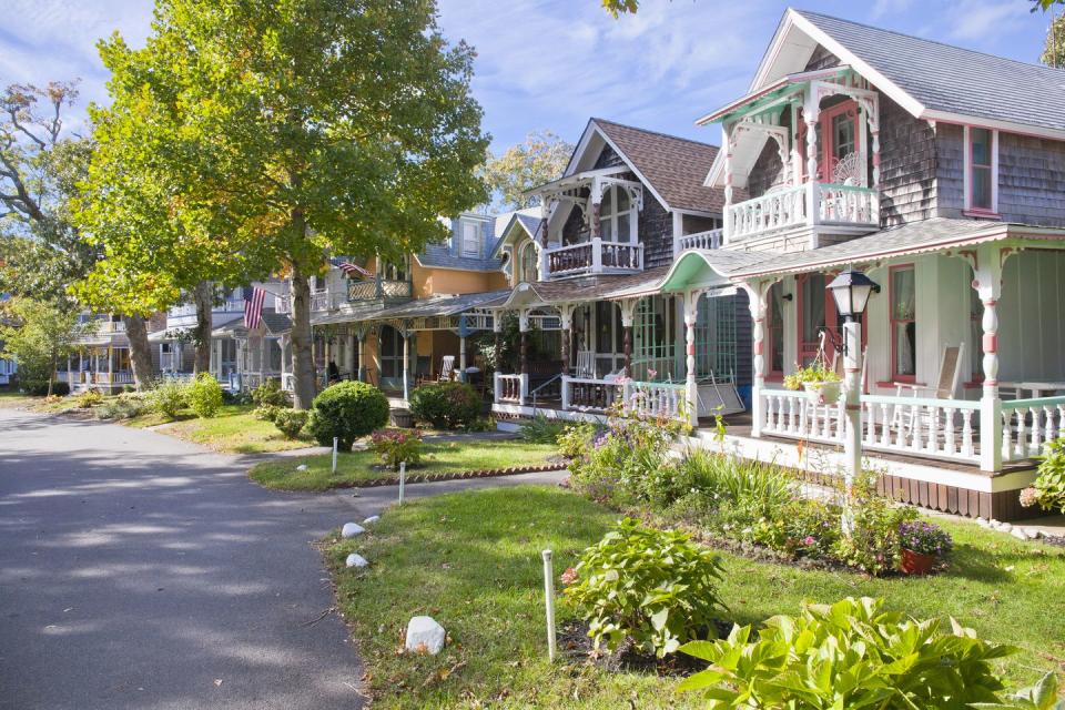 <p>Serene in the winter and bustling in summer, Oak Bluffs offers the best of both worlds. This historic Martha's Vineyard town has gorgeous beaches and world-class restaurants, as well as, of course, the iconic gingerbread cottages at the Oak Bluffs Campground.</p>