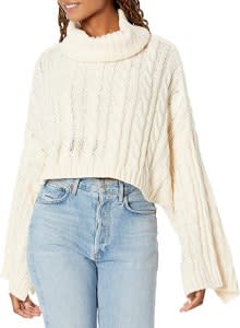 Steve Madden Women's Sloane Cropped Sweater