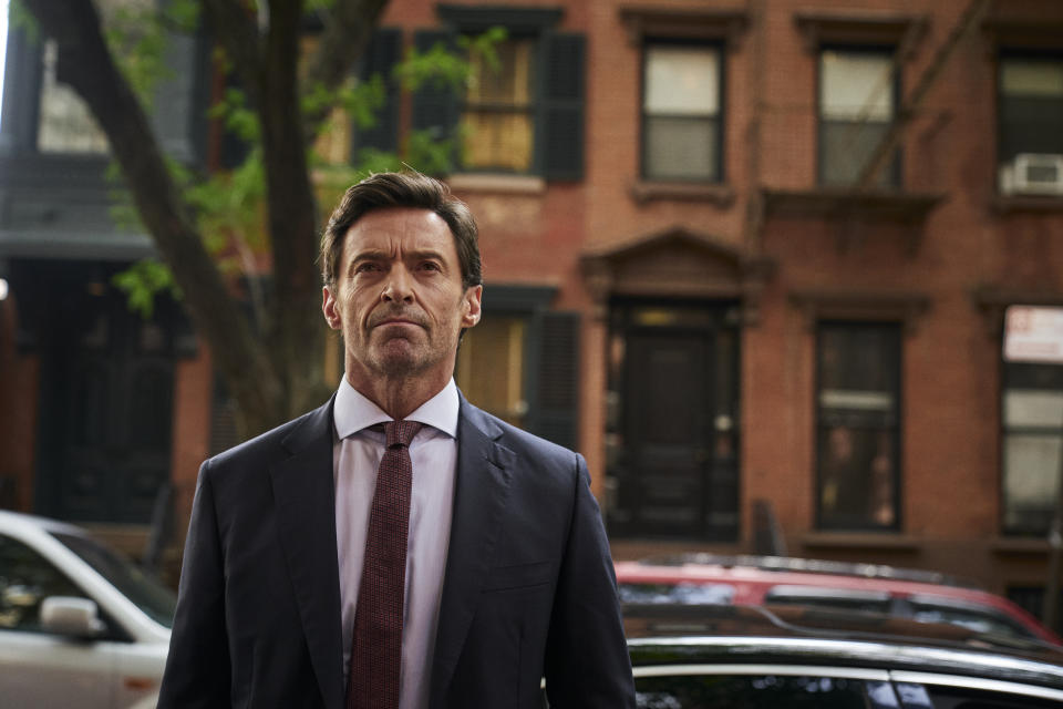 This image released by Sony Pictures Classics shows Hugh Jackman in a scene from "The Son." (Jessica Kourkounis/Sony Pictures Classics via AP)