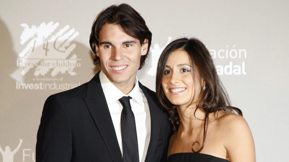 How did Rafael Nadal and his wife meet?