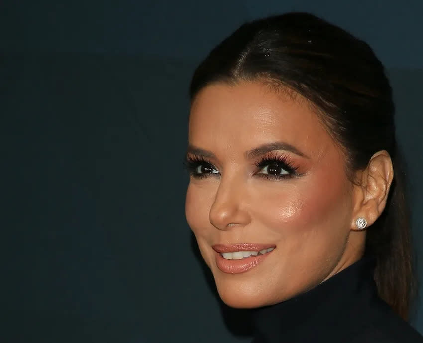 Eva Longoria descubrió el retoca raíces Magic Root de L'Oréal durante el confinamiento. (Getty Images)
