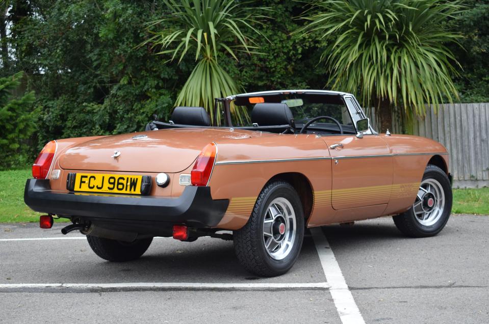 All Limited Edition MGB Roadsters came painted in Metallic Bronze (Car & Classic)