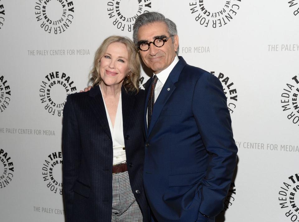 Catherine O'Hara and Eugene Levy