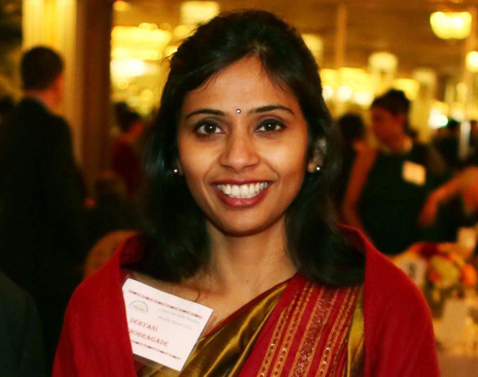 Devyani Khobragade, India's deputy consul general, attends the India Studies Stony Brook University fundraiser event in Long Island, New York