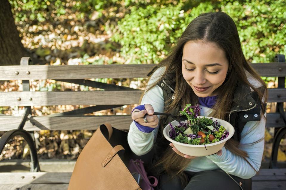 Take lunch outside