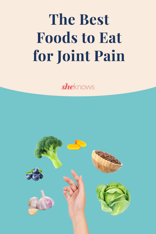 Best foods for joint pain - pin graphic