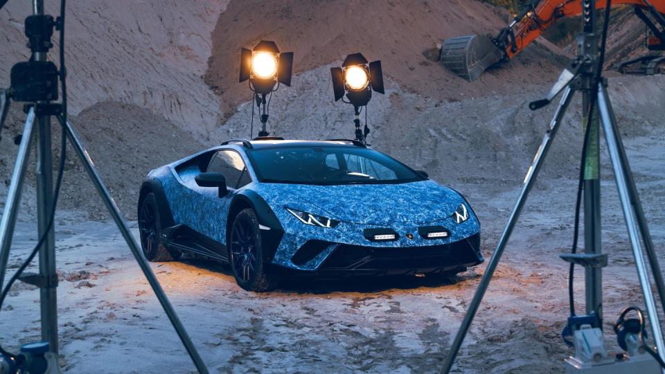 lamborghini huracan sterrato unica opera