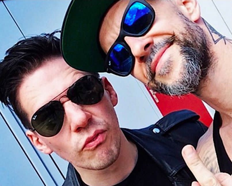 Tobias Forge and Adam Nergal Darski