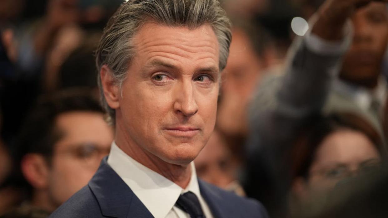 Calls for Gavin Newsom to replace Joe Biden as Democratic Presidential