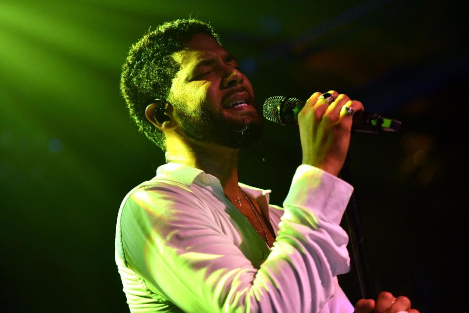 Empire actor Jussie Smollet told Chicago Police he had been the victim of a hate crime (Getty )