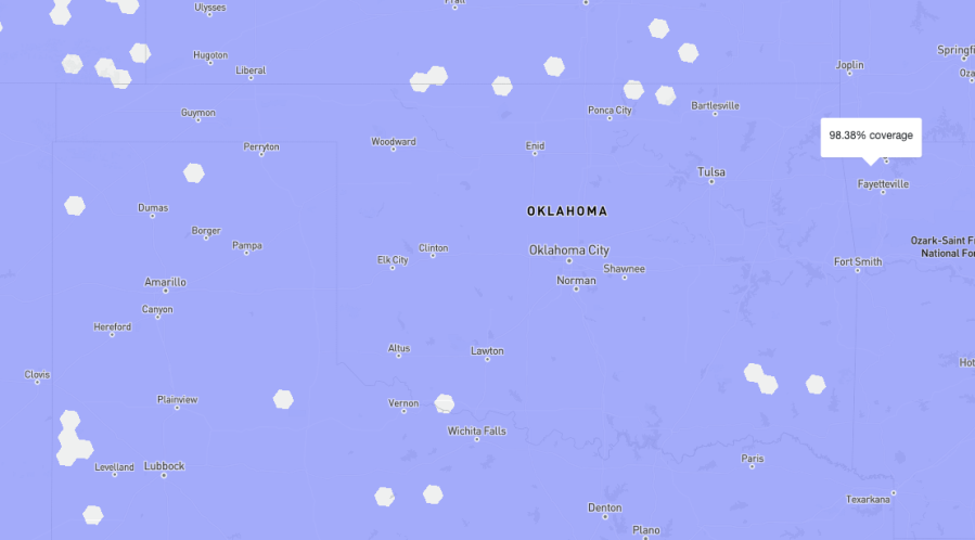 AT&T’s 4G LTE coverage (Map: FCC)