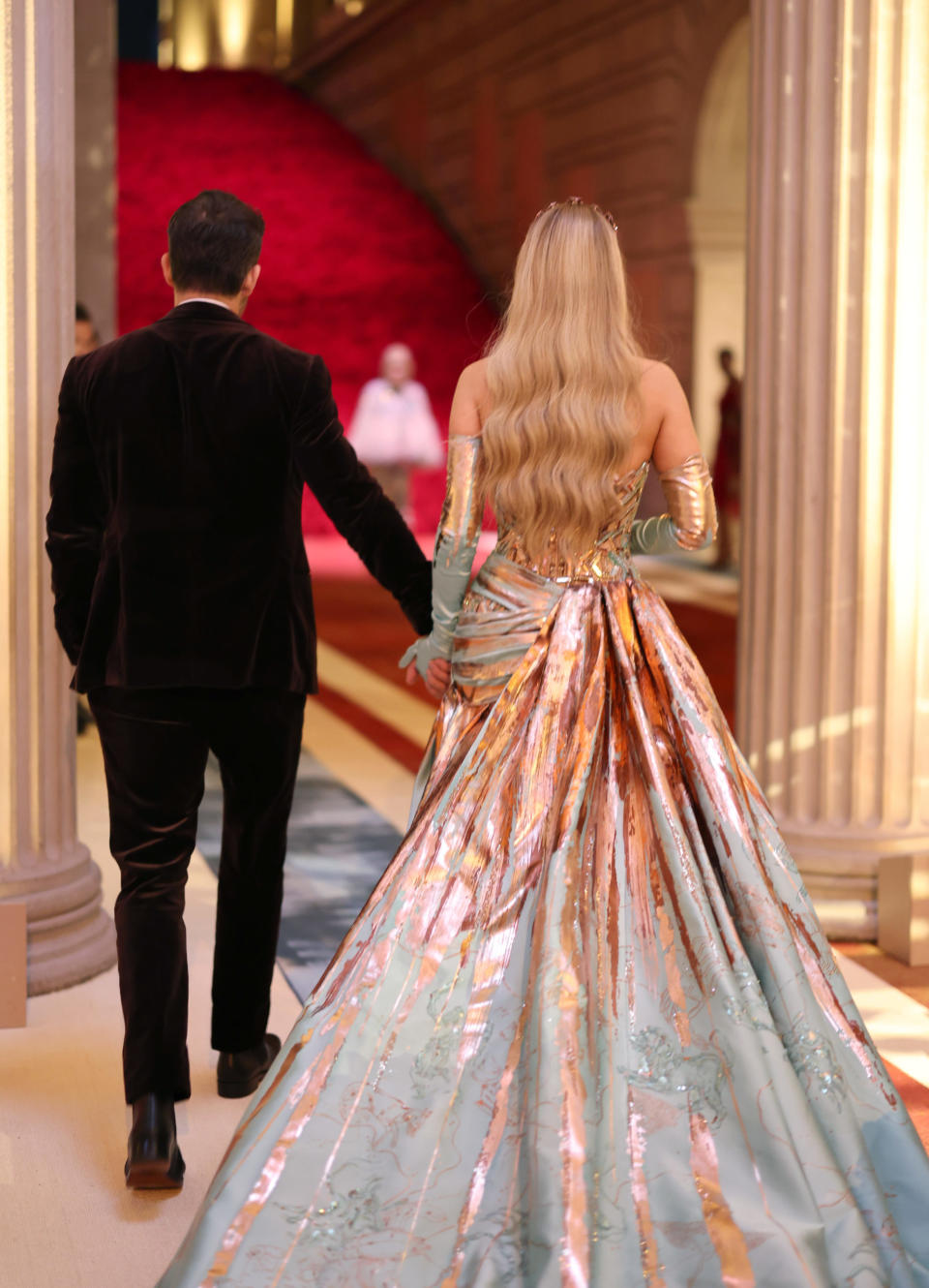 NEW YORK, NEW YORK – MAY 02: (Exclusive Coverage) (L-R) Co-Chairs Ryan Reynolds and Blake Lively attend The 2022 Met Gala Celebrating “In America: An Anthology of Fashion” at The Metropolitan Museum of Art on May 02, 2022 in New York City. (Photo by Matt Winkelmeyer/MG22/Getty Images for The Met Museum/Vogue )