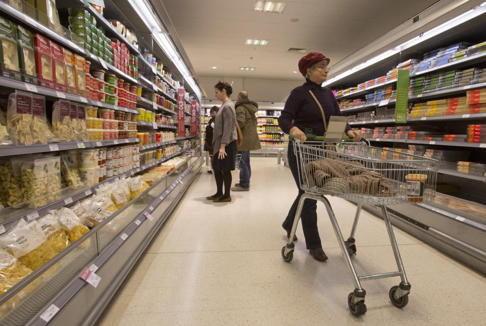 By the first week of August, the price level for groceries was around just 0.5% higher than it was at the beginning of the year. Photo: Neil Hall/Reuters