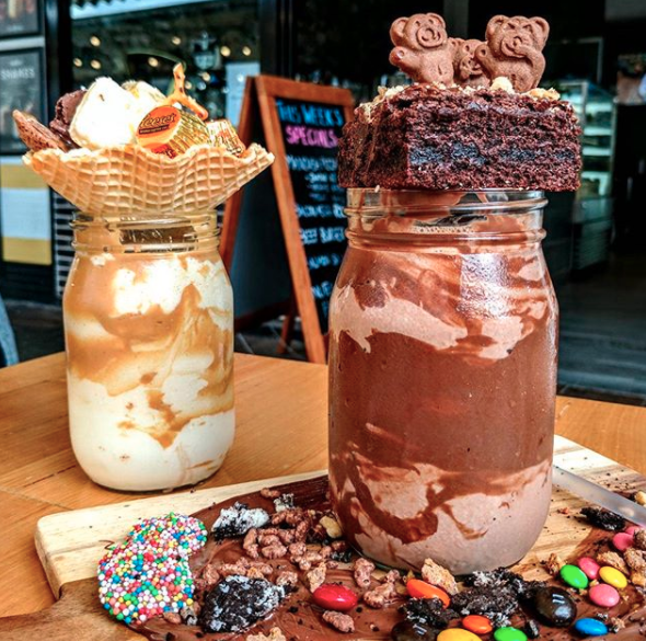 These milkshakes are next level