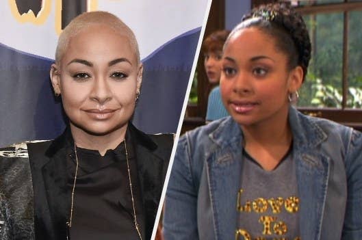 Raven-Symoné on left; Raven Baxter on right