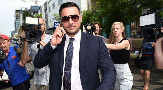 Mr Mehajer at an earlier court hearing. Source: 7 News