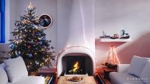 <p>While many Greek households also adorn <a href="https://www.housebeautiful.com/uk/decorate/a30322567/why-do-we-have-christmas-trees/" rel="nofollow noopener" target="_blank" data-ylk="slk:Christmas trees" class="link ">Christmas trees</a> with baubles, a popular maritime tradition is decorating ships and boats; something which symbolises welcoming loved ones home. </p><p>Hammonds Furniture say: 'The fire is kept burning throughout the festive period, bringing both a cosy atmosphere, and keeping the kallikantzaros away – mischievous goblins that roam the earth during the winter solstice.'</p>