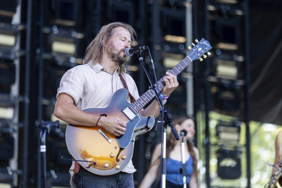 Josh Teskey, of The Teskey Brothers, performs during the Bonnaroo Music & Arts Festival, Saturday, June 15, 2024, in Manchester, Tenn. (Photo by Amy Harris/Invision/AP)