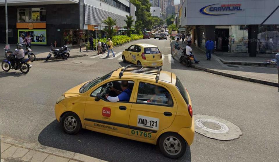 El pico y placa para Bucaramanga aplica en el horario de 6:00 a.m. a 8:00 p.m. Foto: Captura Google Street View.