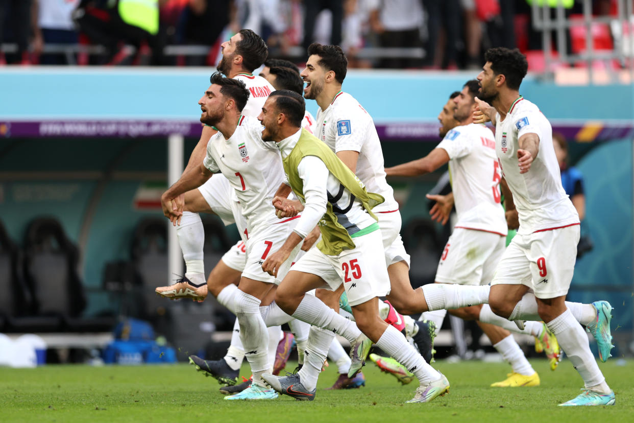 Irán consiguió una heroica victoria frente a Gales en el segundo partido del Grupo B de Qatar 2022 (Foto: by Clive Brunskill/Getty Images)