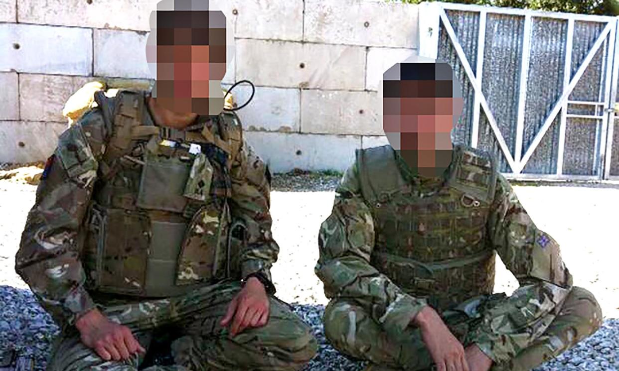 <span>The Guardian has pixelated this image to protect the identity of ‘Muhammad’ a former interpreter for British forces.</span><span>Photograph: No credit</span>