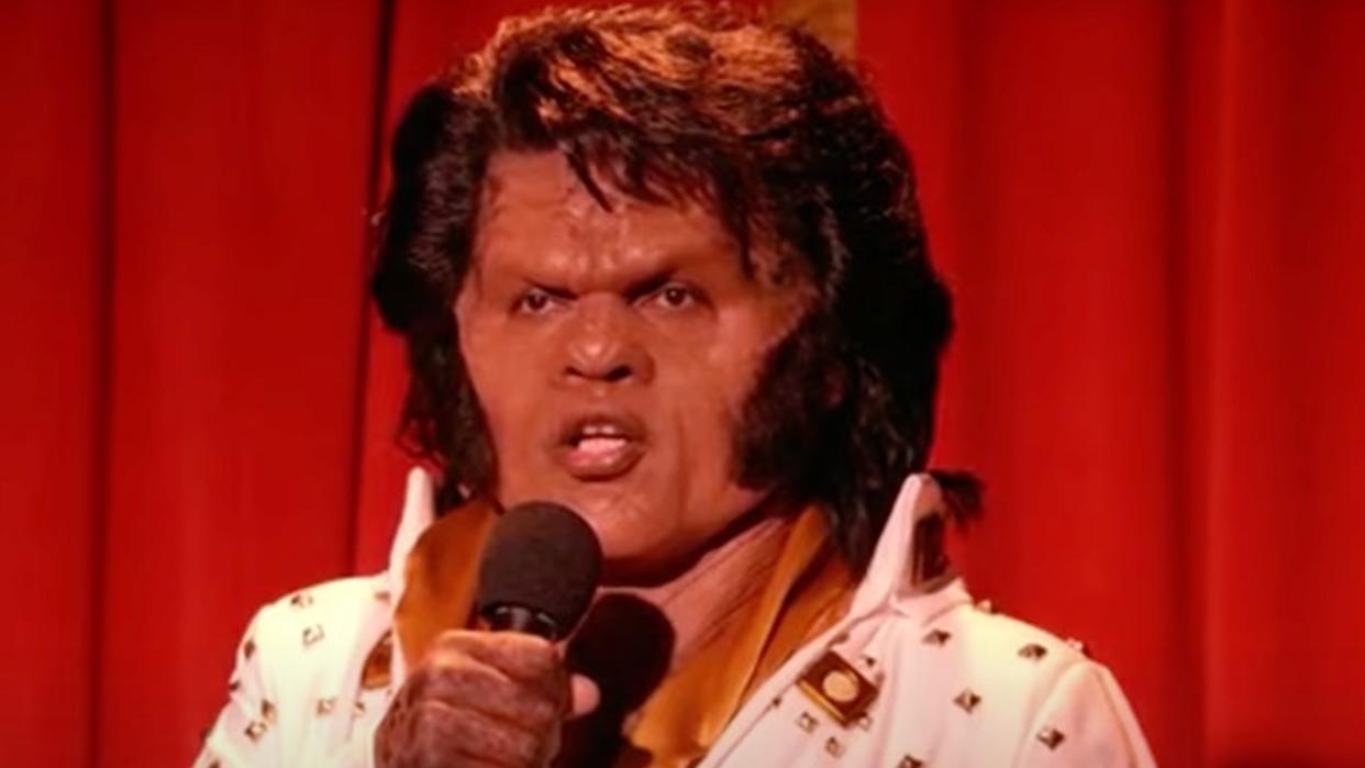  Bortus as Elvis on The Orville. 
