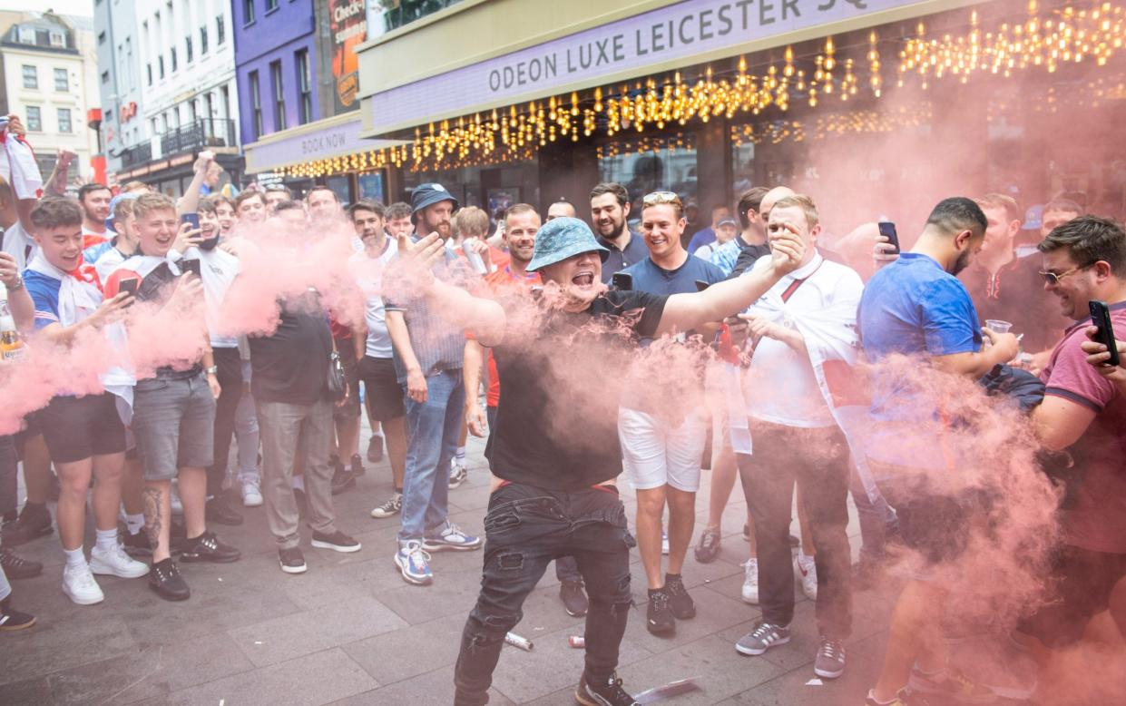 Charlie Perry has found a level of infamy for his Leicester Square antics - Elliott Franks