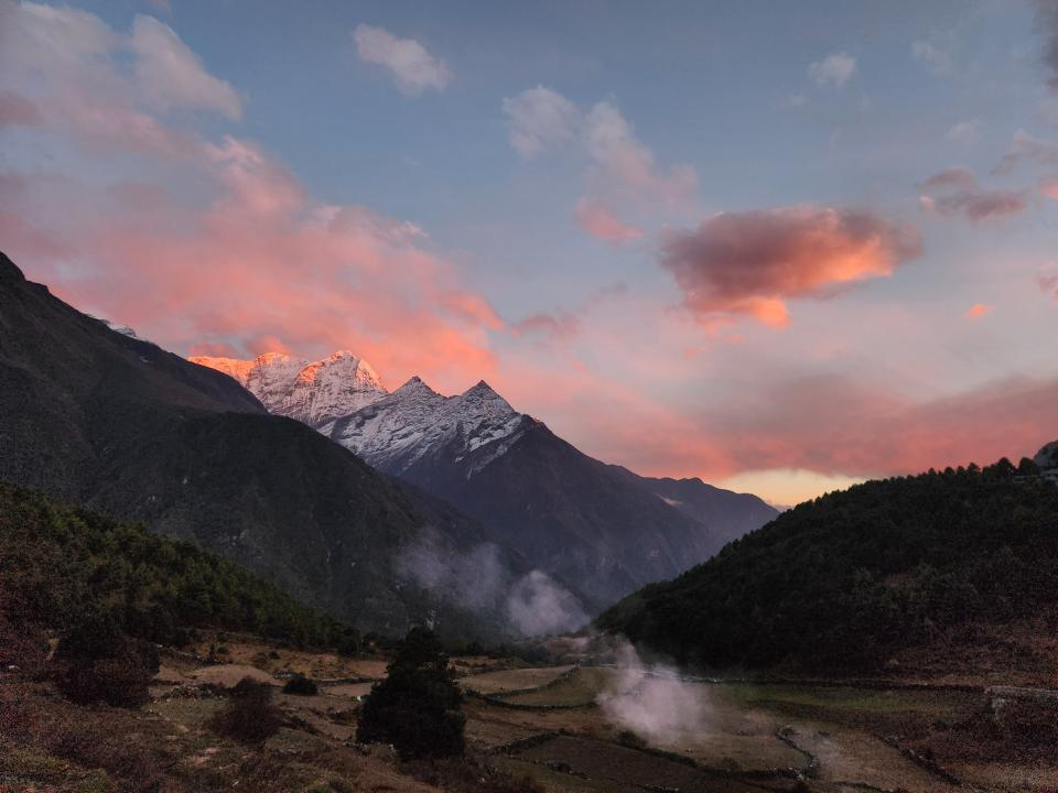 A photo snapped by Sarah Beatrice of Ellwood City on her hike to Mount Everest base camp.