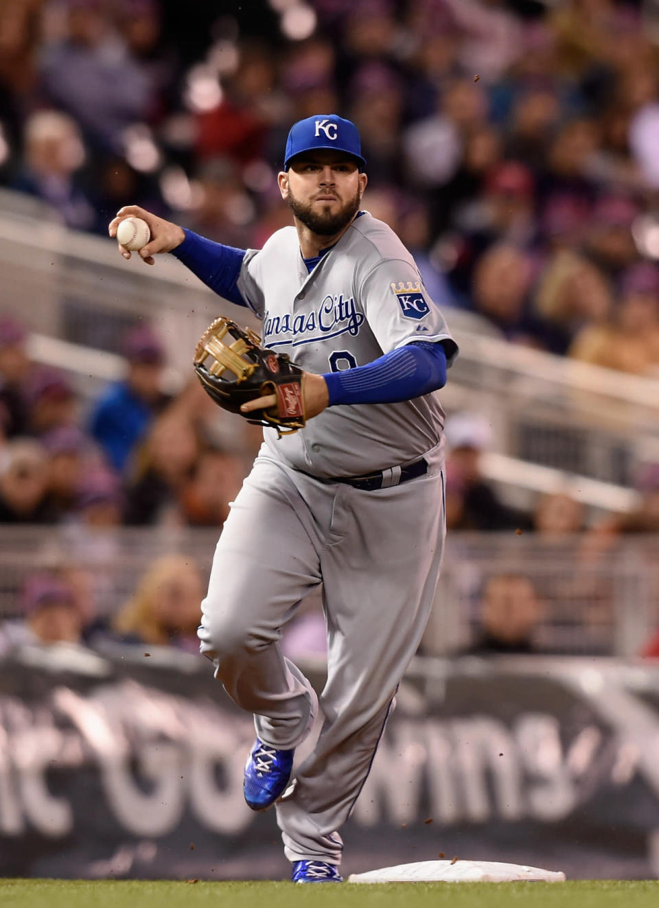 Third Baseman Mike Moustakas, Kansas City Royals