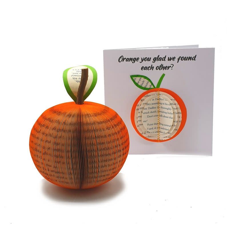 Personalized Paper Orange