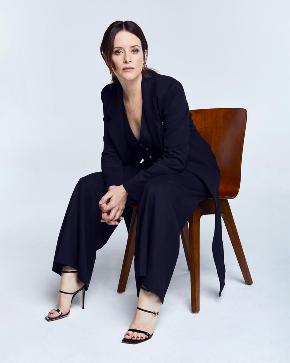 Claire Foy photographed for Variety in November, 2022 in Los Angeles, California