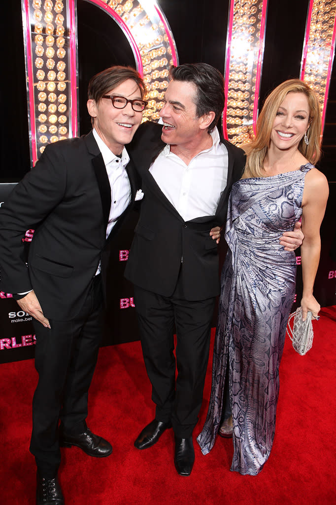 Burlesque LA Premiere 2010 Steven Antin Peter Gallagher