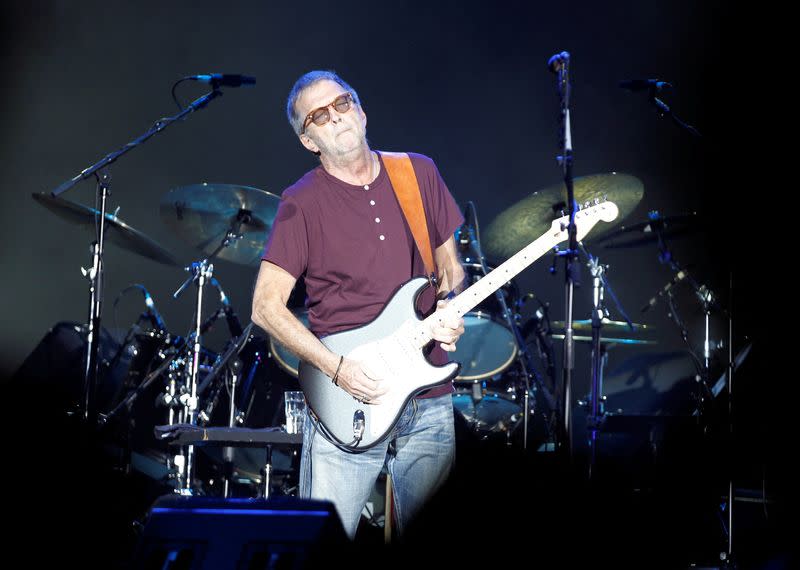 Clapton performs at the Spring Of Culture concert of Manama