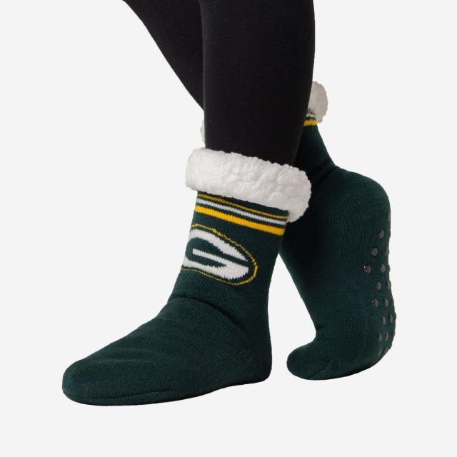 Women's Packers Tall Footy Socks