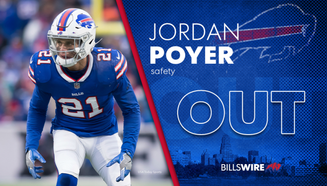 Buffalo Bills rule Jordan Poyer out vs. Houston Texans