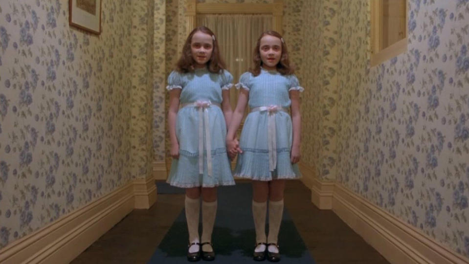 The Grady Girls in 'The Shining'. (Credit: Warner Bros)