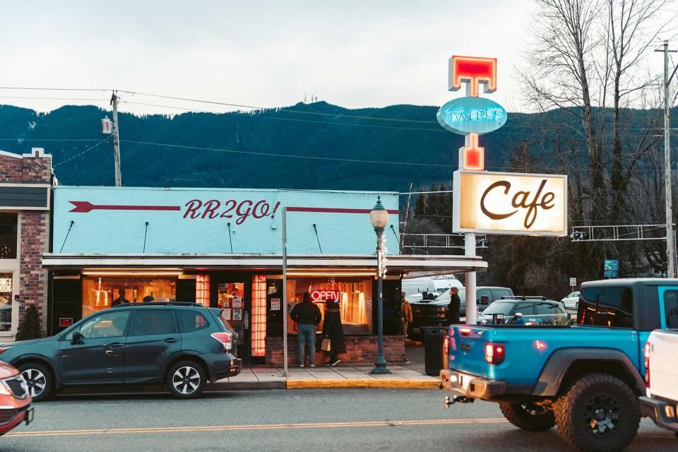 Cafe in North Bend, Washington