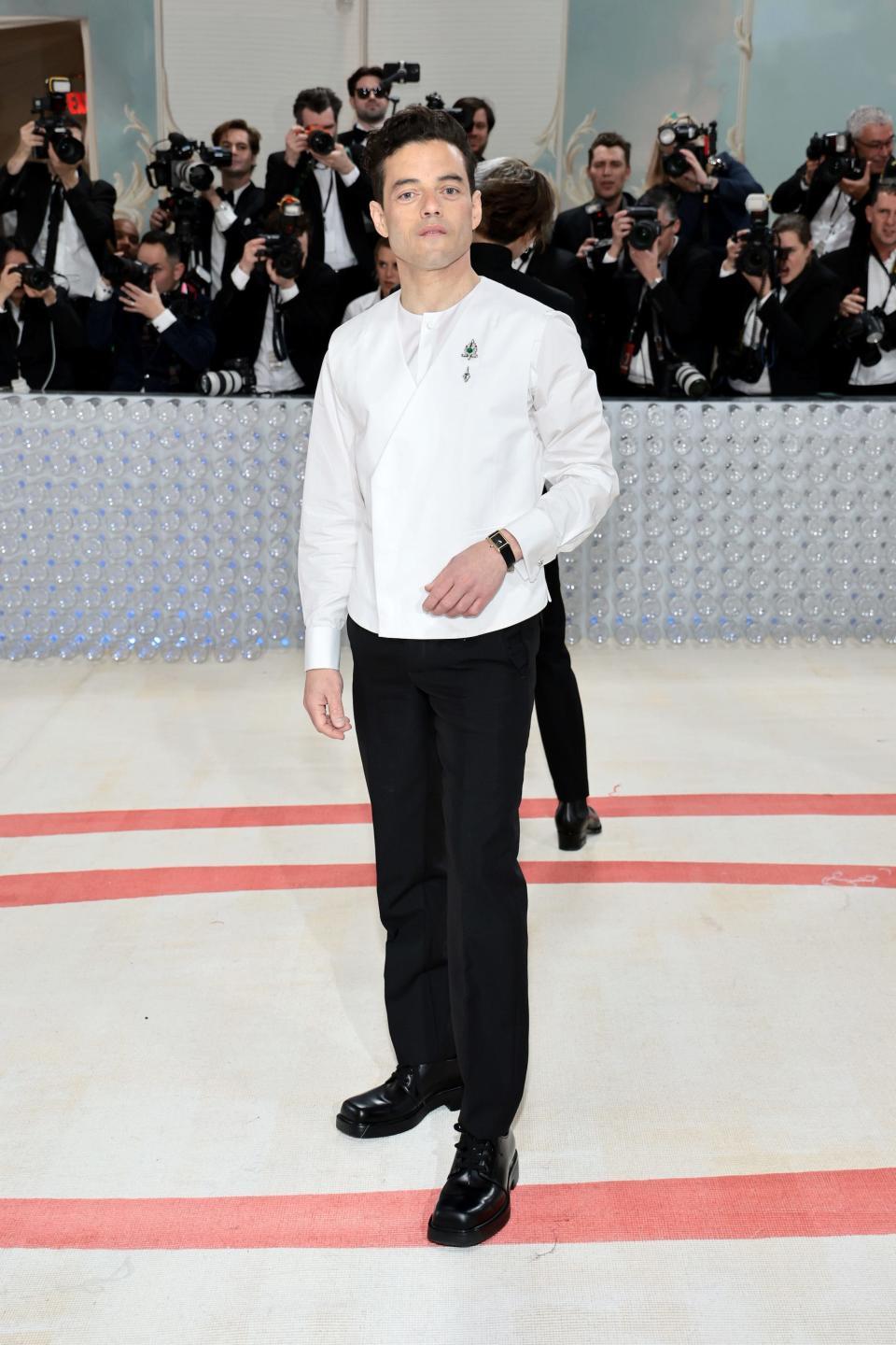 Rami Malek attends the 2023 Met Gala.