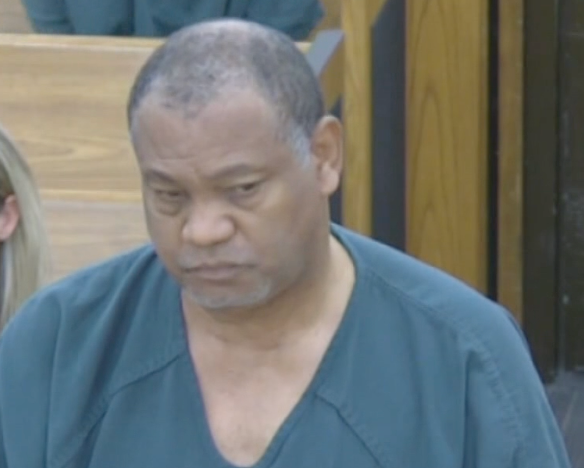 Wayne Willis Willams makes a court appearance following his November 2022 arrest. The former school custodian was charged with multiple sex charges involving minors.