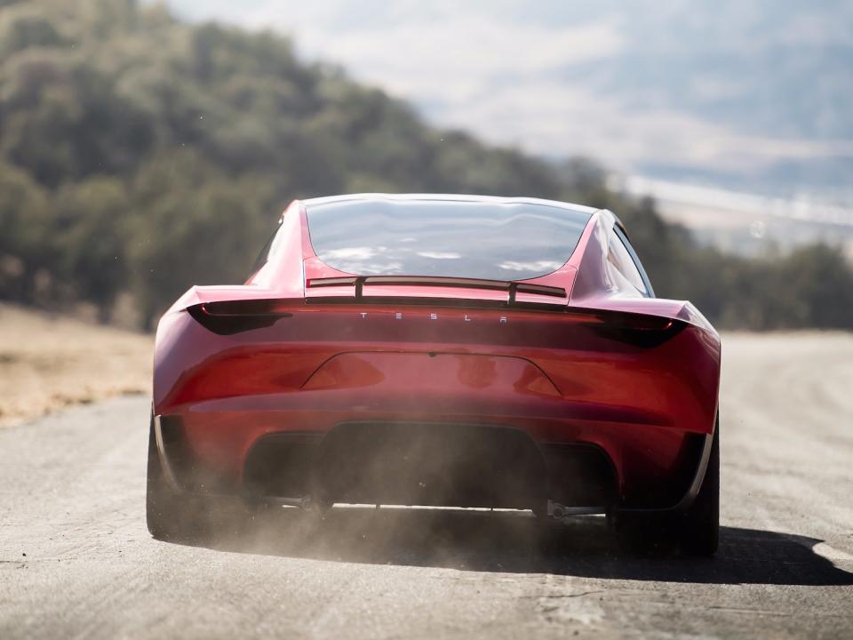 Tesla Roadster Rear