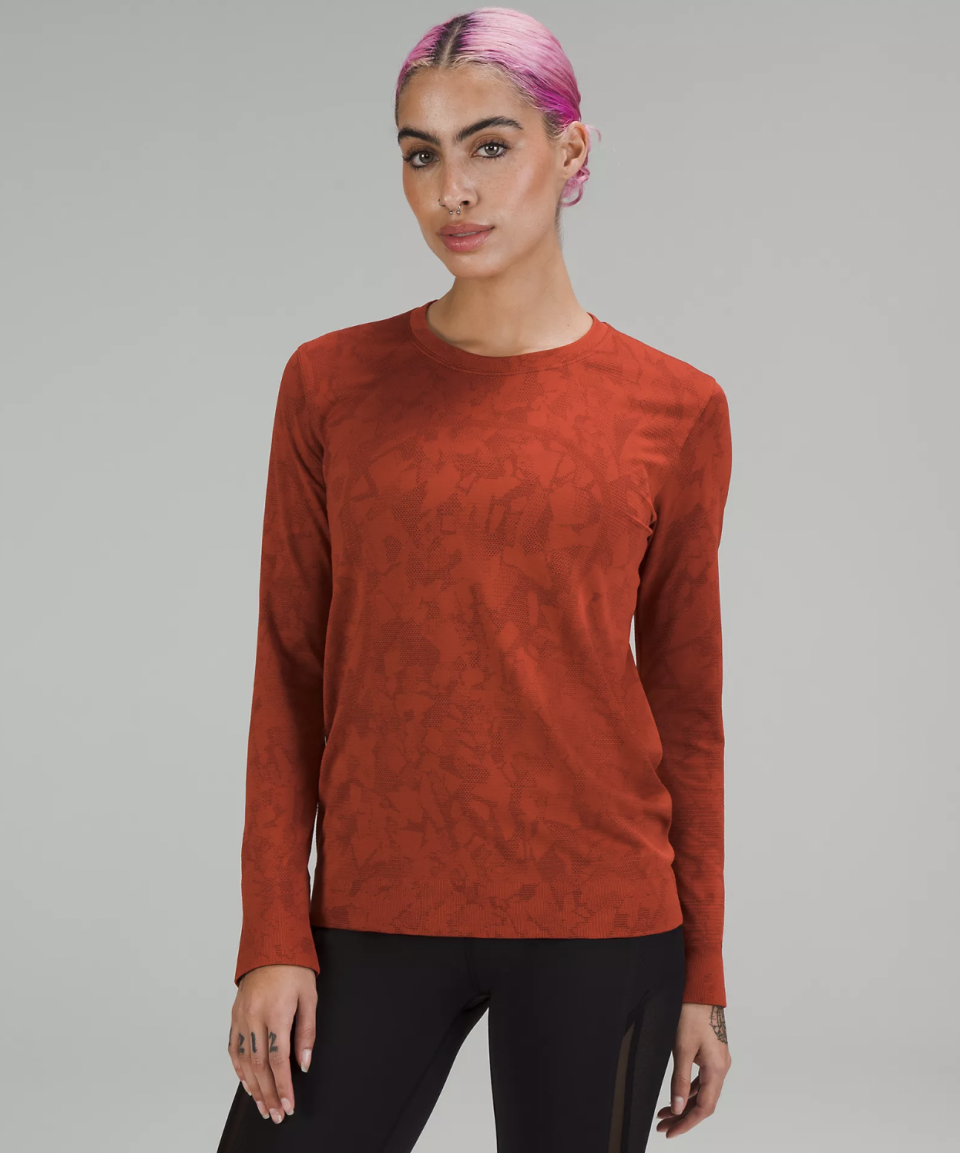 Swiftly Relaxed Long Sleeve Shirt (Photo via Lululemon)