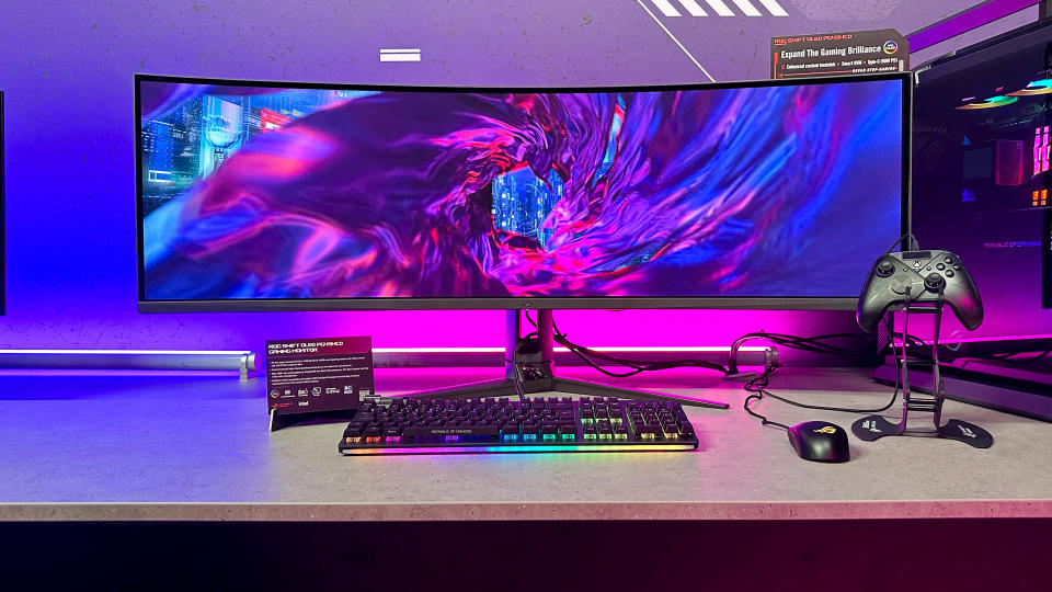 Asus' new ROG OLED monitors prove that premium, luxury gaming is here ...